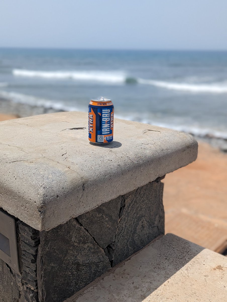 @irnbru can't beat a ice cold can in the heat today in gran canaria 🏴󠁧󠁢󠁳󠁣󠁴󠁿☀️