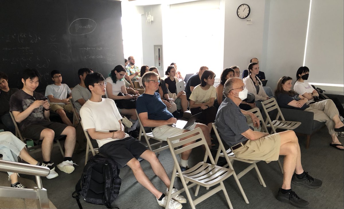 Columbia's <a href="/PhysicsColumbia/">Columbia Physics Department</a> and Astronomy gathered to enjoy and analyze the discoveries of the  
<a href="/IPTA_GW/">International Pulsar Timing Array</a> and <a href="/uw_icecube/">IceCube Neutrino Observatory</a> as a cohesive community!
Thanks Zsuzsa Marka for the org.! 

<a href="/EPTAGW/">European Pulsar Timing Array</a>
<a href="/NANOGrav/">NANOGrav PFC</a>
<a href="/CSIRO_ATNF/">CSIRO_ATNF</a>
<a href="/InPTA_GW/">InPTA</a>
<a href="/APT_GW/">African Pulsar Timing | APT</a>
<a href="/Dr_CMingarelli/">Dr Chiara Mingarelli</a>
#IPTAfinds #IPTAannouncement