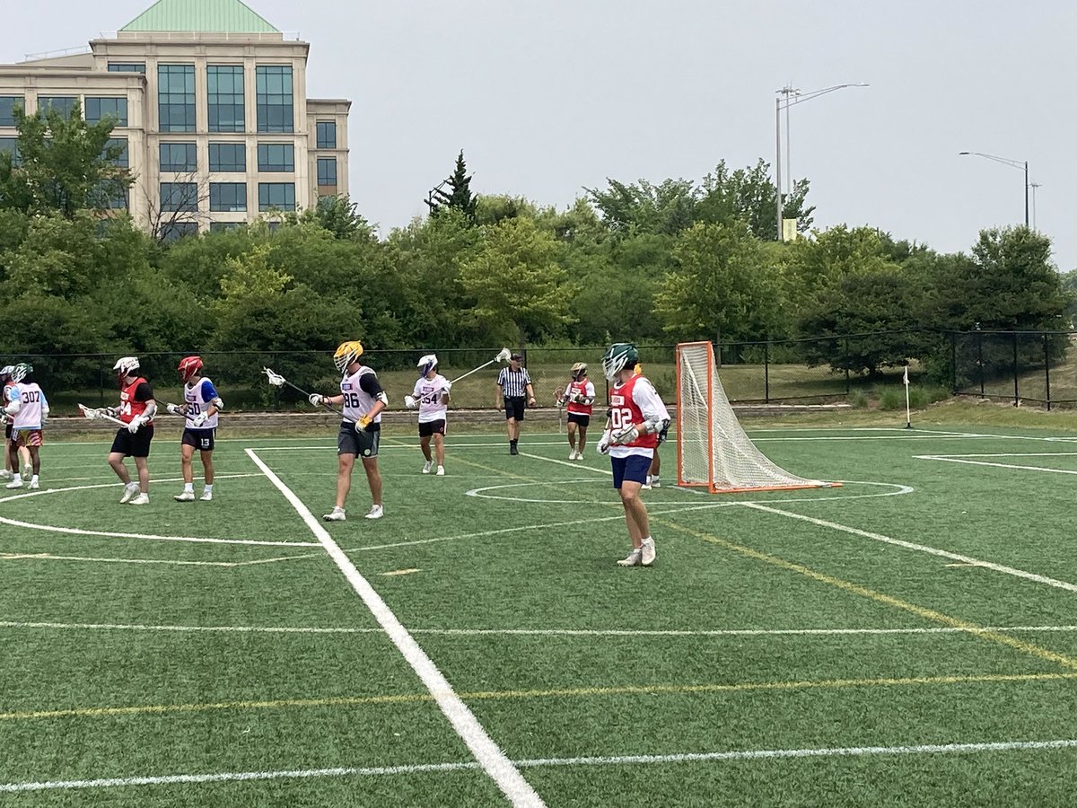 2025s Sean McKee <a href="/WRA_Lacrosse/">WRA Lacrosse</a> and Landon Kruse <a href="/Zephyrlacrosse/">Mahtomedi HS Lacrosse</a> score on back to back positions for Team 4