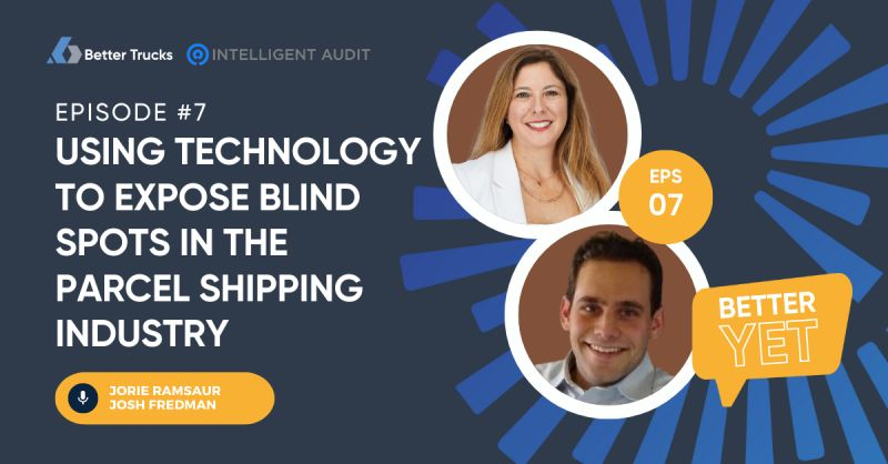 In the latest episode of “Better Yet”, guest host Dan Ptak chatted with Better Trucks SVP of Growth and Operations Josh Fredman and @IntelligentAudit VP of Strategic Accounts Jorie Ramsaur to talk about blind spots in the parcel shipping space.
lnkd.in/gYpKq6dE