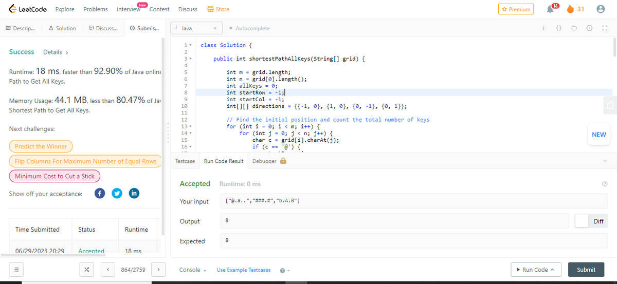Priyush02's tweet photo. 🚀 Day 16 of #100CodeChallenge! 🎉

Today, I dived into complex algorithms and honed my code optimization skills. 💻💪 Exciting progress on this coding journey! ✨

#CodingCommunity #DSA https://t.co/NxSQPoRP1H