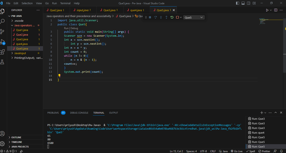 Priyush02's tweet photo. 🚀 Day 16 of #100CodeChallenge! 🎉

Today, I dived into complex algorithms and honed my code optimization skills. 💻💪 Exciting progress on this coding journey! ✨

#CodingCommunity #DSA https://t.co/NxSQPoRP1H