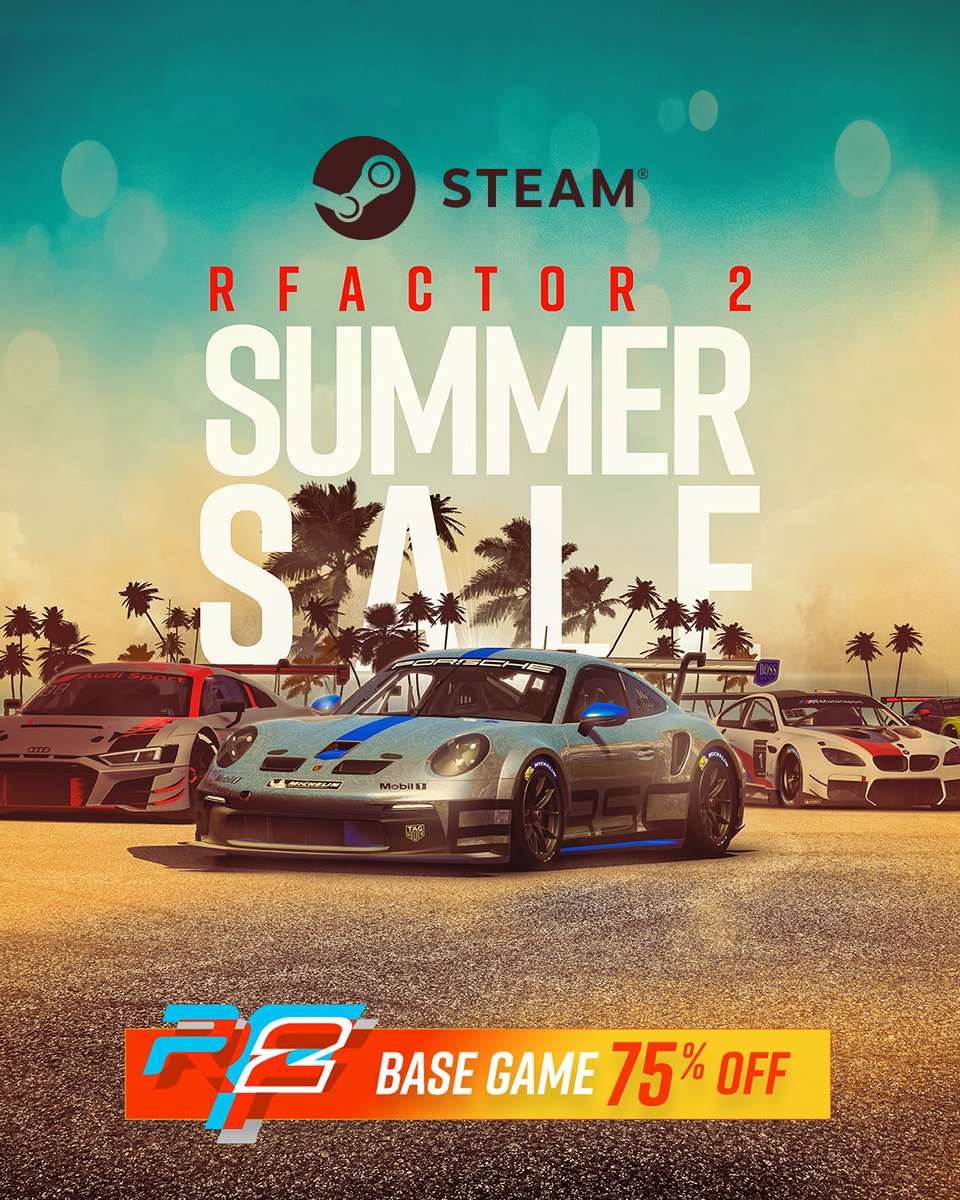 ☀️🥵 SUMMER SALE ALERT 🥵☀️

rFactor 2 is now a whopping 75% OFF with similar great deals on some of our best content!

Check it out 👇

store.steampowered.com/app/365960/rFa…