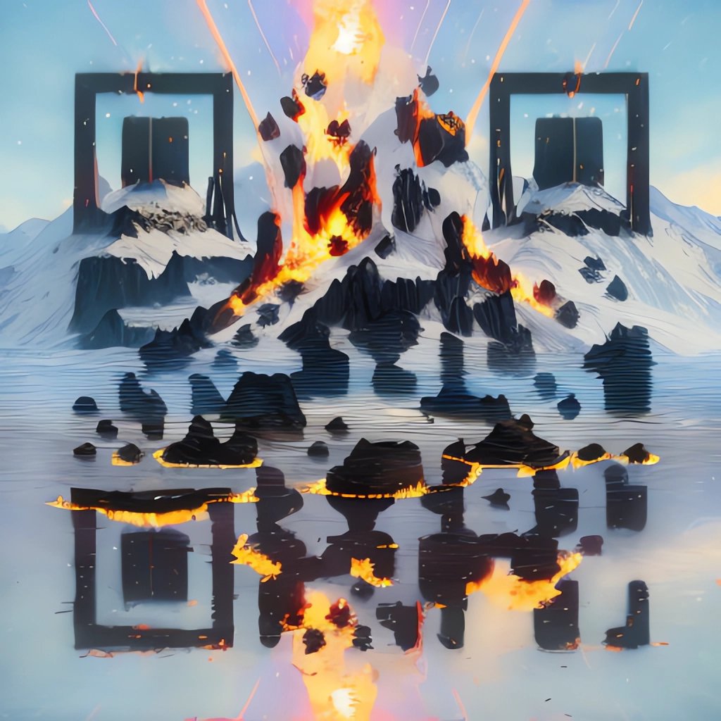 Scan the below AI-generated QR code, grant the requested permissions in your browser, and then redirect your device back to the QR code to see the WebAR experience I developed.