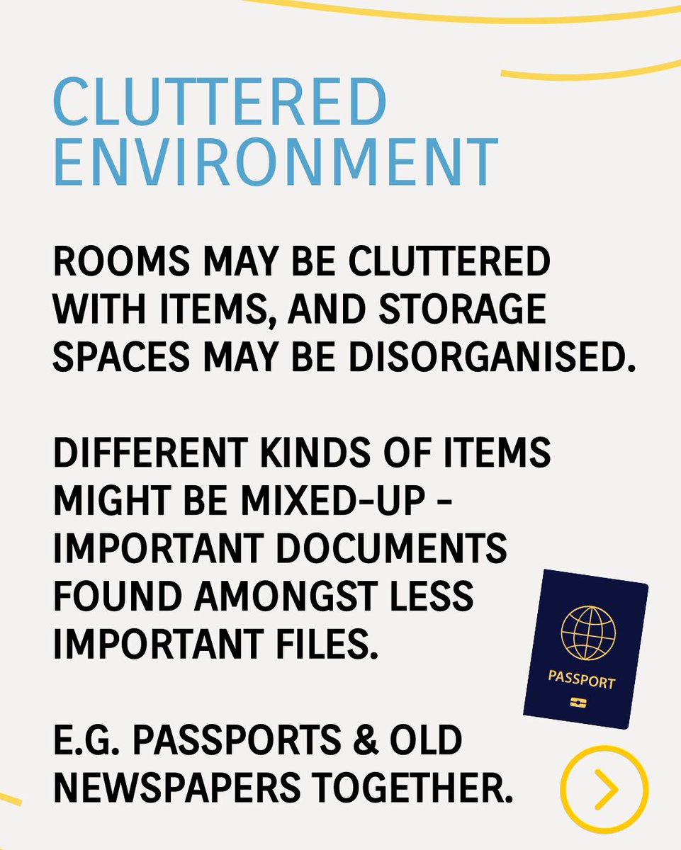 HoarderDisorder's tweet photo. 3 Ways to Identify Chronic Disorganisation 🔎 SWIPE to find out more 👉🏼
📣 Our NEXT Chronic Disorganisation training date is:
Thursday 21st September 2023 📣
#chronicdisorganisation #hoardinguk #newtraining #virtualtraining #socialhousing #hoardingawareness #disorganisation https://t.co/ktHVs3BFhX