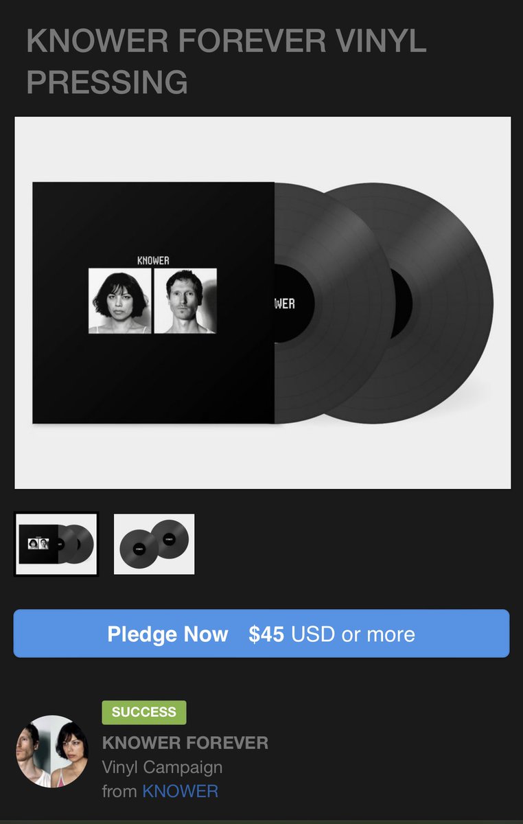 3 days left on this vinyl thingy knowermusic.bandcamp.com/campaign/knowe…