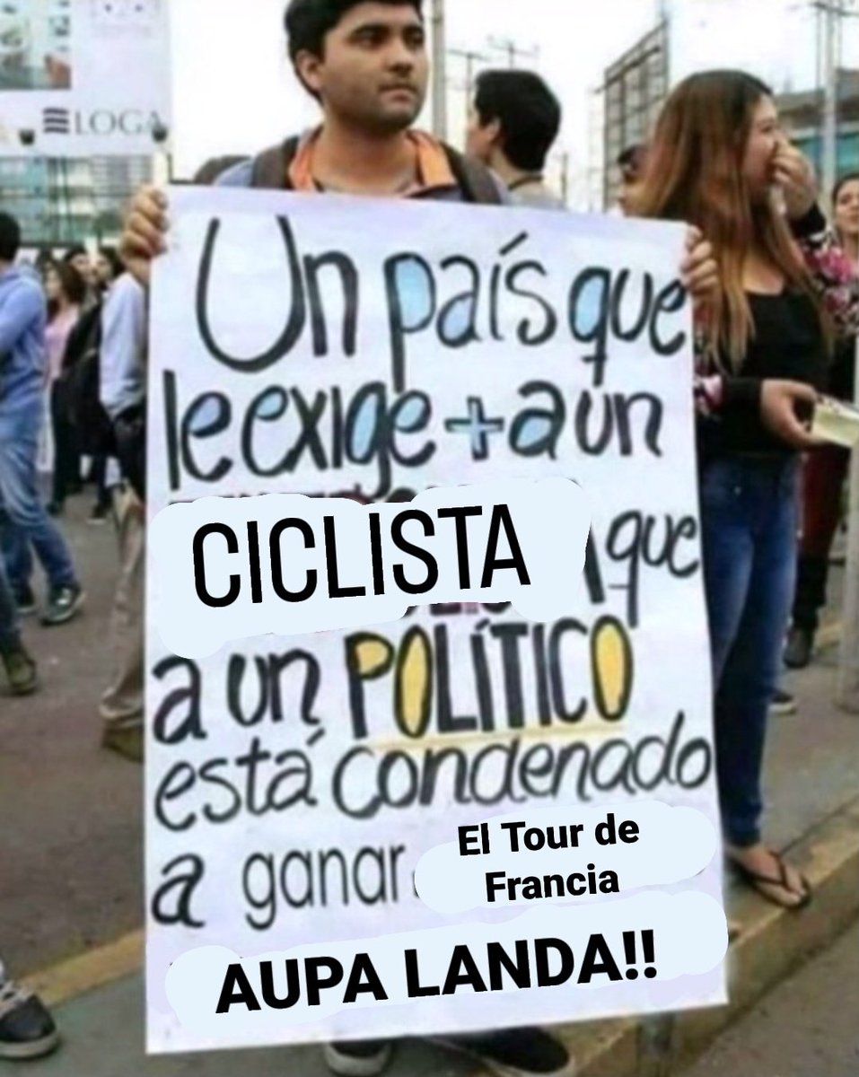 MikelCaido's tweet photo. LANDISMO O BARBARIE

#ElTourEsPaLanda #TDF2023 https://t.co/vftw8CndiV