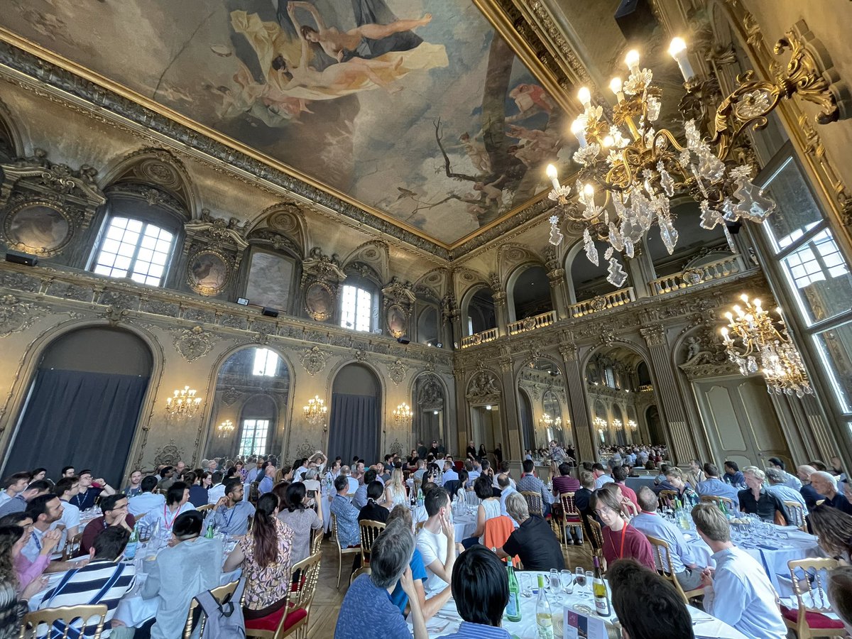 ProfKuangXu's tweet photo. Probably the most dramatic conference dinner venue Iβve ever been to, wow π€© #APSNancy #APS https://t.co/izY5l3MOcq