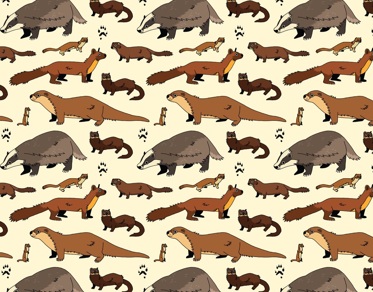 CampMustelid's tweet photo. thinking about making desk mats/mouse pads, but what pattern? 🤔💭 https://t.co/zHntjdaiy3