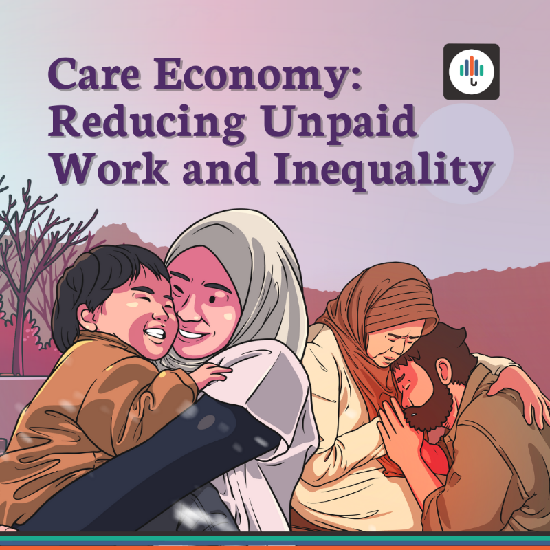 SP_Gateway's tweet photo. 1/2 🎙️ In our latest episode of the #SPpodcast ‘Care Economy: Reducing Unpaid Work and Inequality’ discover how the true value of unpaid care and domestic work and how #SocialProtection mechanisms can play a major role to reduce gender inequalities. 
▶️ https://t.co/Oym5ez8hwg