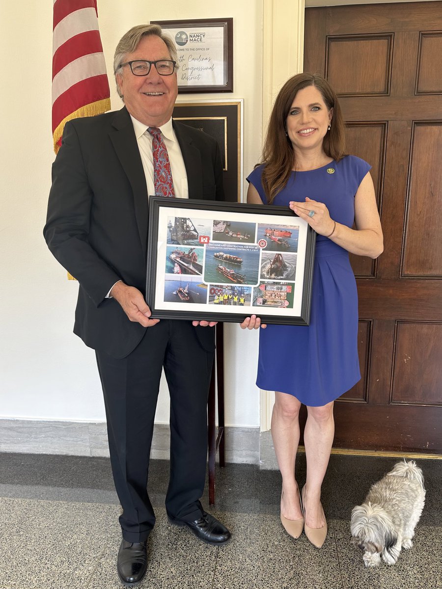 Rep. Nancy Mace on Twitter "Great Lakes Dredge & Dock Company stopped