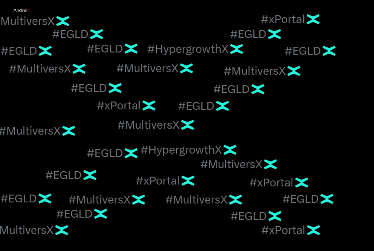 My Twitter feed today.

#EGLD 
#xPortal 
#MultiversX 
#HypergrowthX