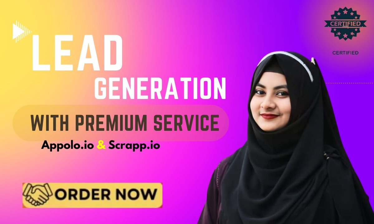 FreelancerNehar's tweet image. Are you looking to accelerate your B2B sales growth and expand your customer base? Look no further! 

More details: shorturl.at/hmKW3

#businessleads 
#leadgeneration 
#linkedinleads
#copypastejob
#webresearch,
#copypaste,
#datacleaning,
#targetedleads,
#b2bleadgeneration