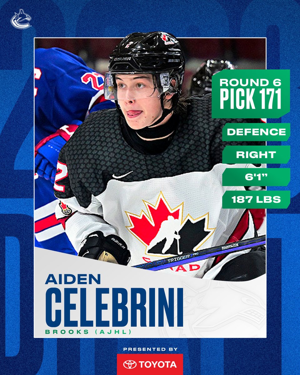 CELEBRATING CELEBRINI! 🎉

Welcome, Aiden!

#Canucks | <a href="/ToyotaPacific/">Toyota Pacific</a>