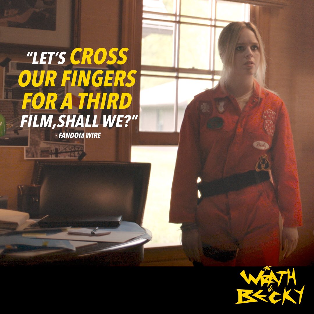 Oh Canada, are you ready to experience my BRISK and BRUTAL ways? 

Discover the twisted thriller everyone’s talking about when you buy or rent #TheWrathOfBecky TOMORROW. 🇨🇦