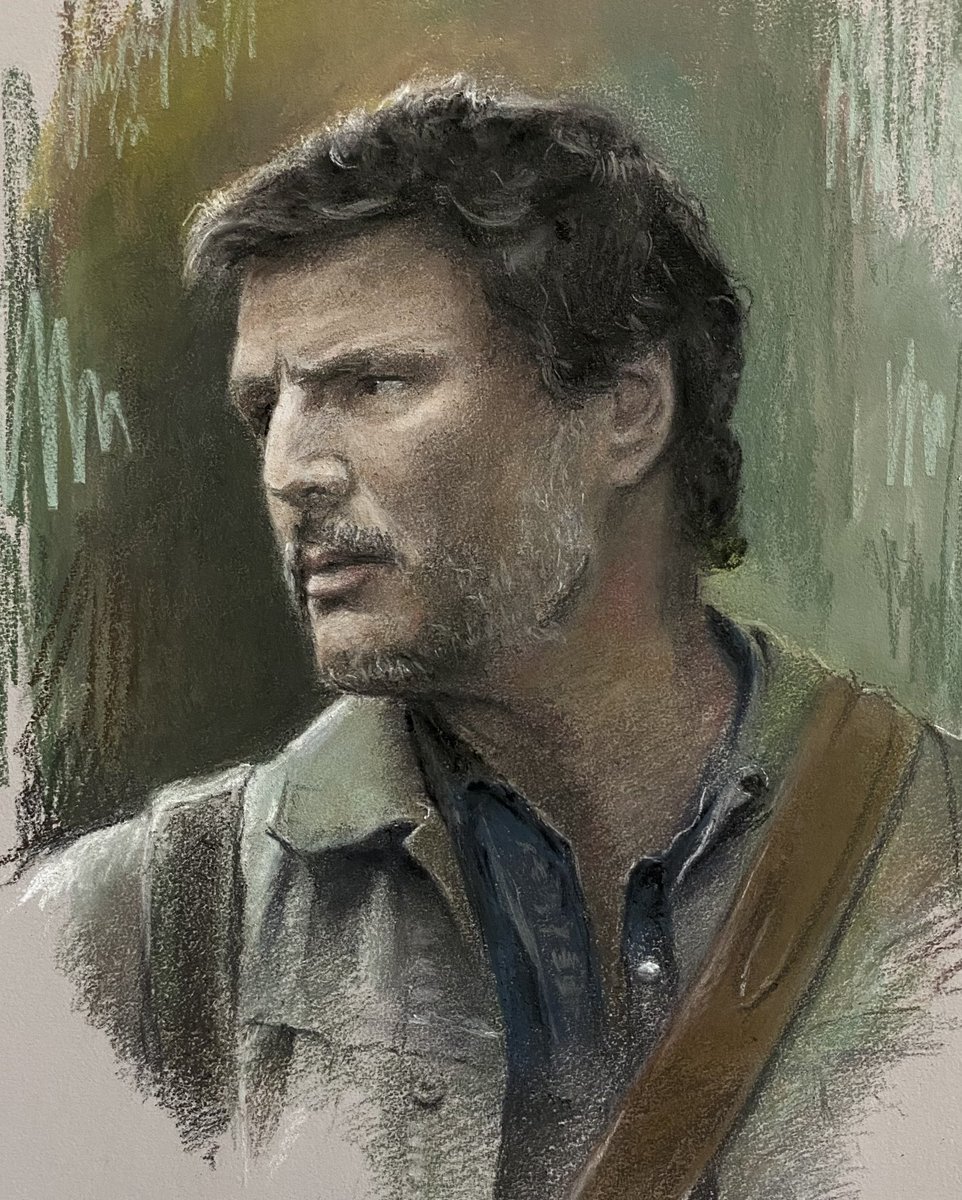 forster_art's tweet photo. Pastel drawing from February

#pedropascal #TheLastOfUs https://t.co/JeJzcKG5XL