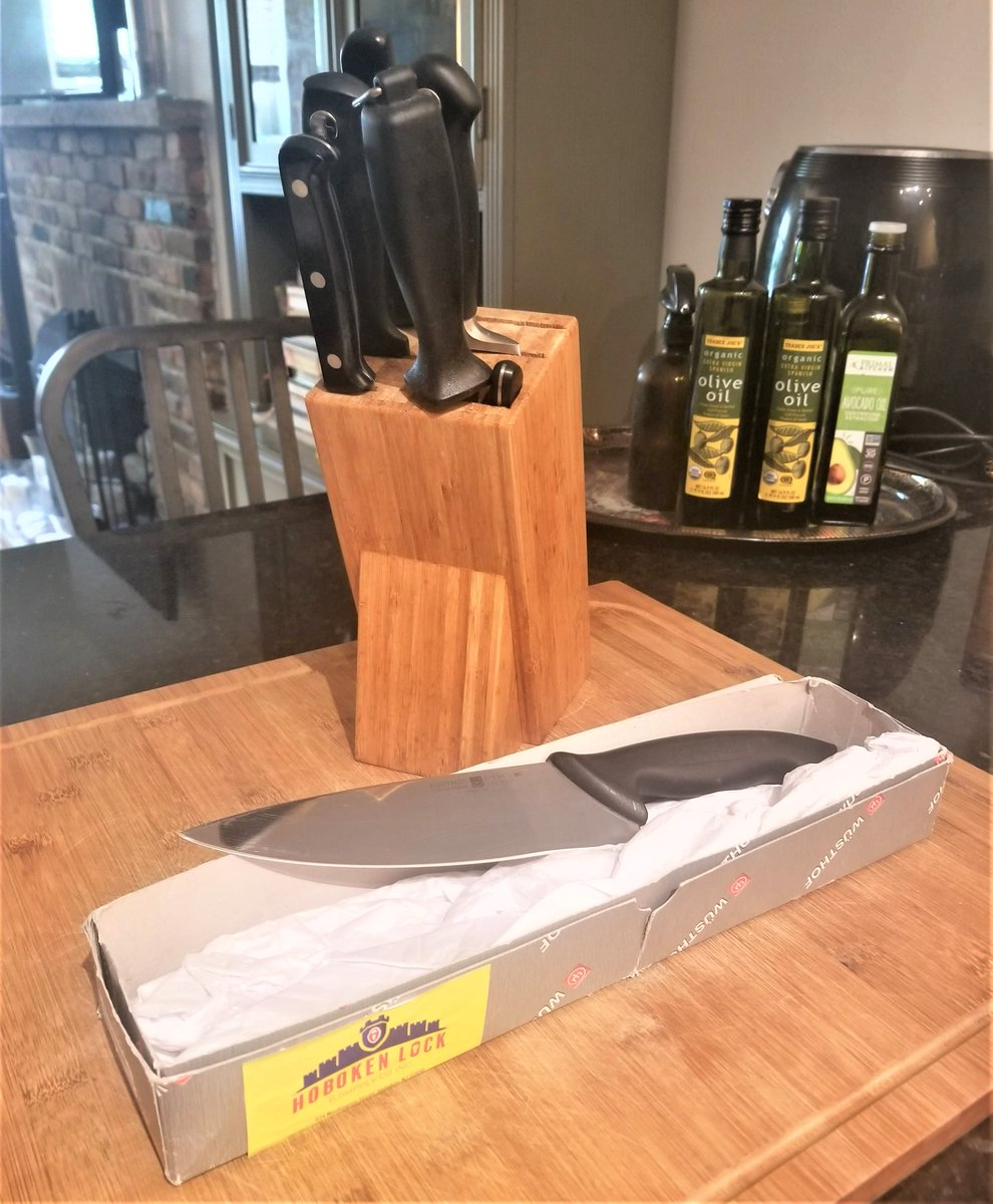 Hoboken Lock &amp; Supply Co. sharpened my favorite Wusthof knife. 
<a href="/HobokenLockCo/">HobokenLockSupplyCo</a>
<a href="/Wusthof/">WÜSTHOF LOVERS</a> 
<a href="/thehobokengirl/">The Hoboken Girl</a>
blogger.com/blog/post/edit…