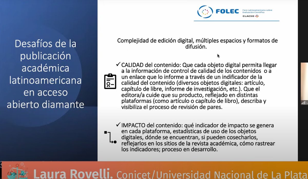 MCT_Journal's tweet photo. Desafios de una revista que publica acceso abierto y sin APC @laurarovelli @Latindex @Redalyc @Editores_UNAM #DOAJplus @SciELO_Chile https://t.co/YEv64ri23J