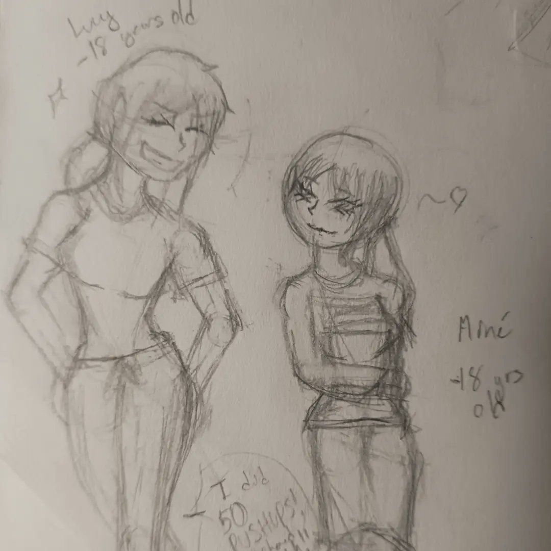 DrawingBird15's tweet photo. #pride projects part 5: the good ol' uni days
( left drawing from 2020) https://t.co/eKxICTDhHP