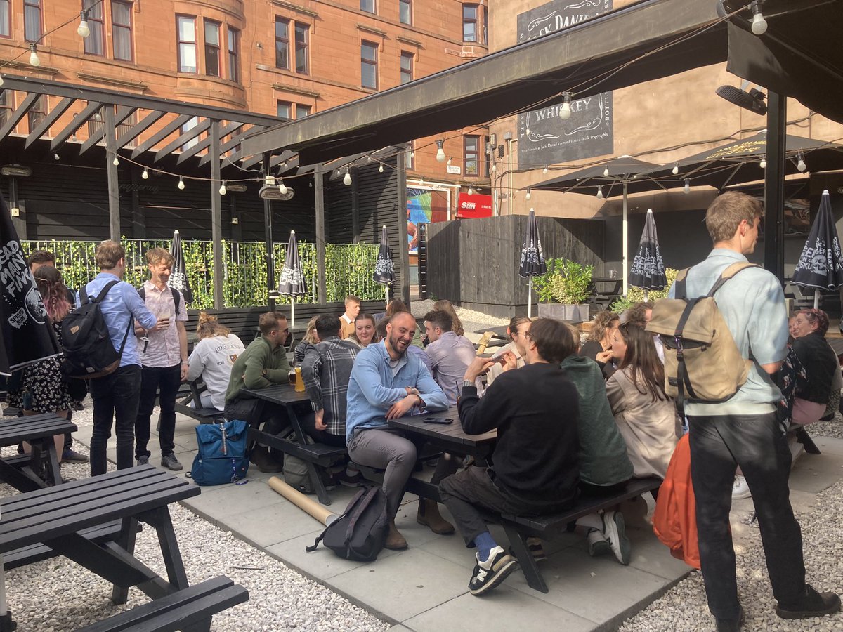Enjoying the Scottish summer after a great conference. Thank you to all the attendees and presenters for making it possible 😍
