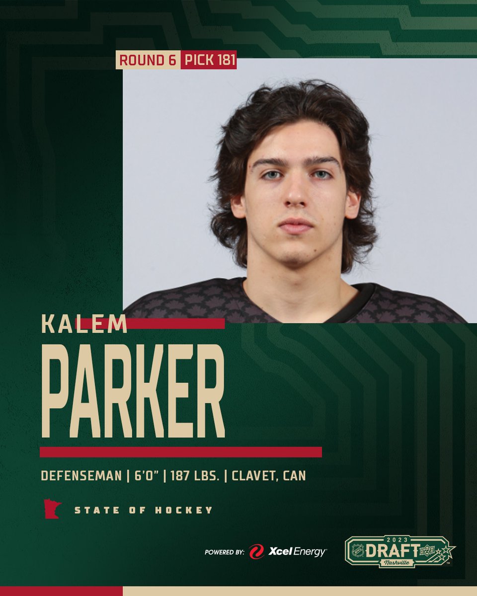 mnwild's tweet photo. Welcome to Minnesota, Kalem! 💪

#mnwild x #NHLDraft https://t.co/Br2Ulk7PQI