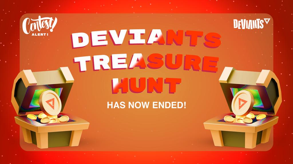 Hear ye, hear ye! The curtains have closed, and the #Deviants Treasure Hunt has come to an 🔚! A big 👏 for every rebellious soul who embarked on the hunt! 🔍 Now, hold your breath and clutch your lucky charms - we'll announce our 3 lucky $HBAR winners soon. 😈 #NFT #Hedera