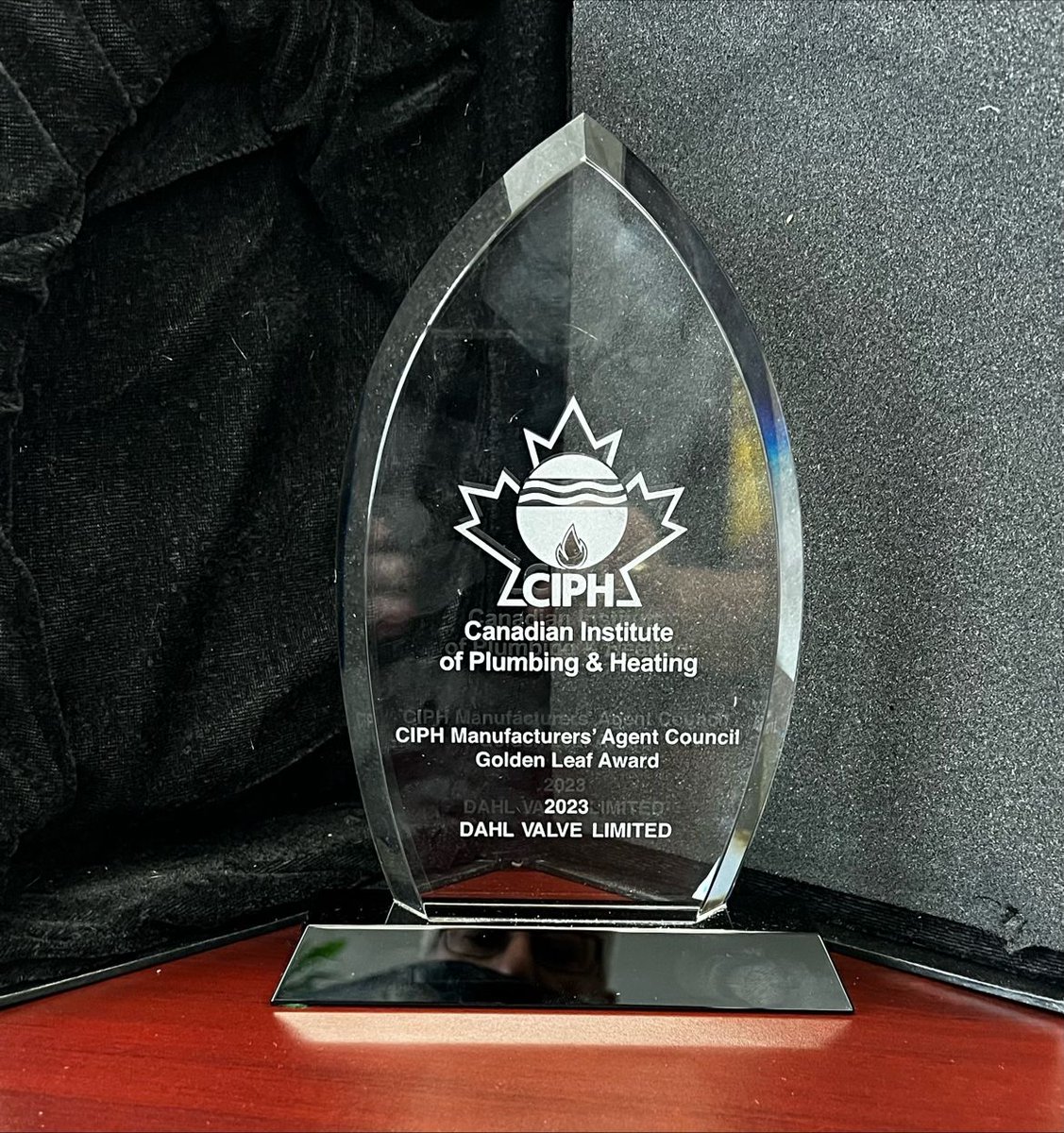 dahl is honored to receive the CIPH Golden Leaf Award for 2023.