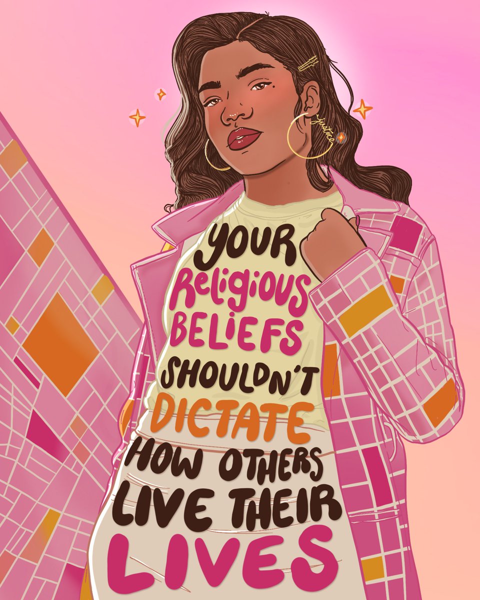 liberaljanee's tweet photo. ⭐️ “religious freedom” shouldn’t mean Christian supremacy. https://t.co/2XvNUM2NyQ