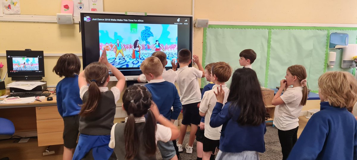 mrsmitchell_l's tweet photo. We finished the day with another of our favourite Just Dance videos #bantActive https://t.co/OY53M1lzK6