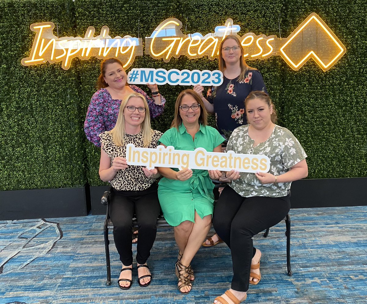 claud_flores's tweet photo. Teachers are lifelong learners! So blessed to be able to attend the Model School Conference in Orlando with these amazing educators! @MrsCJimenez @LaniDawn1015 @alvaradoprek @CFISDHolmsley #cfisd #CFISDspirit #MSC2023 https://t.co/sB6NTv3ckS