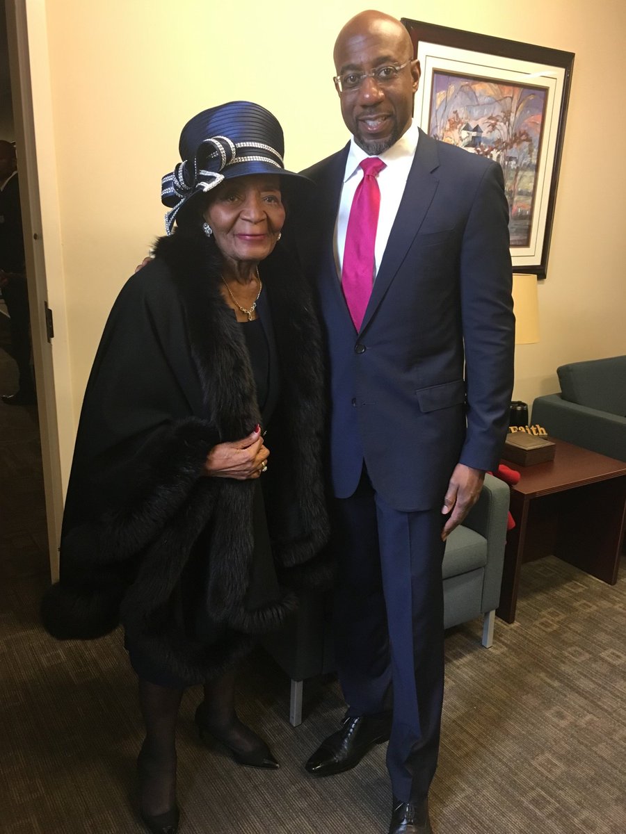 God called <a href="/ebenezer_atl/">Ebenezer ATL</a> matriarch Dr. Christine King Farris home today. We hold the King and Farris families steadfastly in prayer in this hour of mourning.