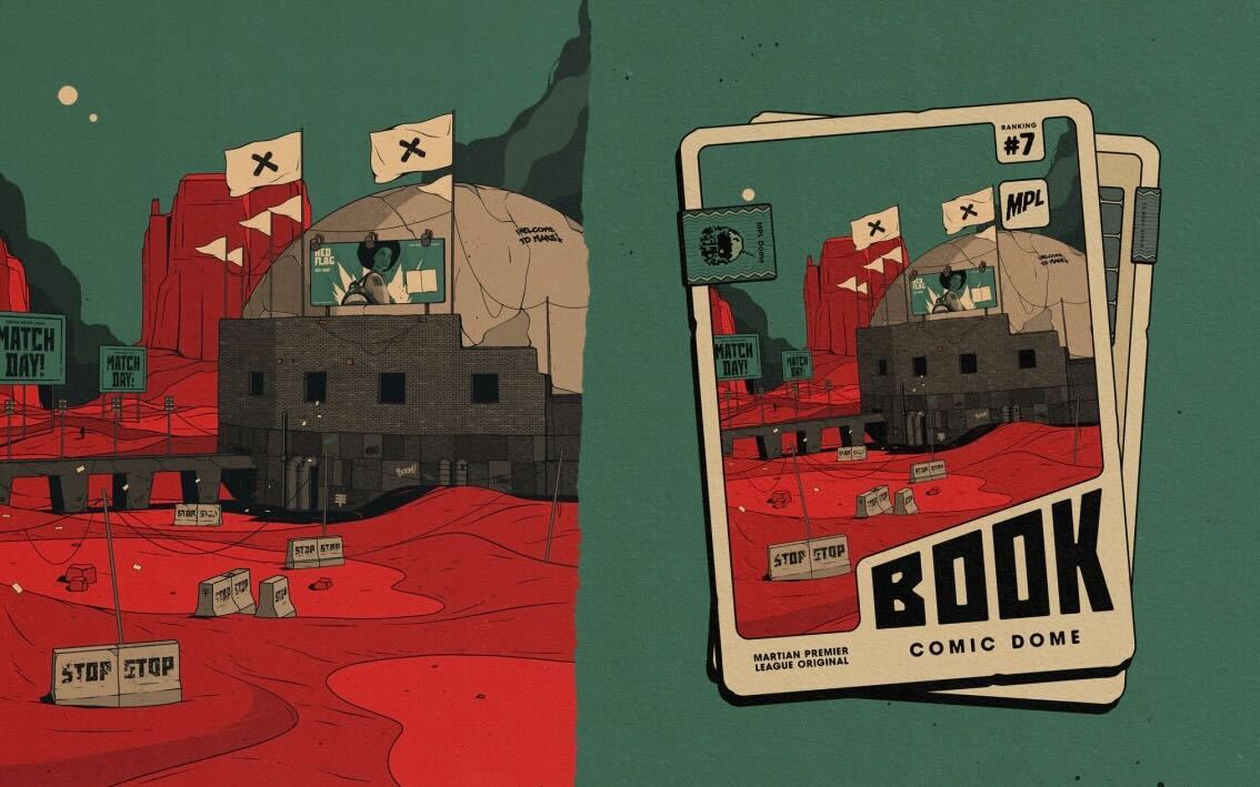 Martians, the Book Dome raffle snapshot is  TOMORROW. 

Snapshot June 30th at approx. 6:30PM EST ⏰

• Collect one cover from each comic (any rarity) to receive ONE entry. 

• Collect all three covers of each comic for a total of FOUR entries. 

Good Luck!