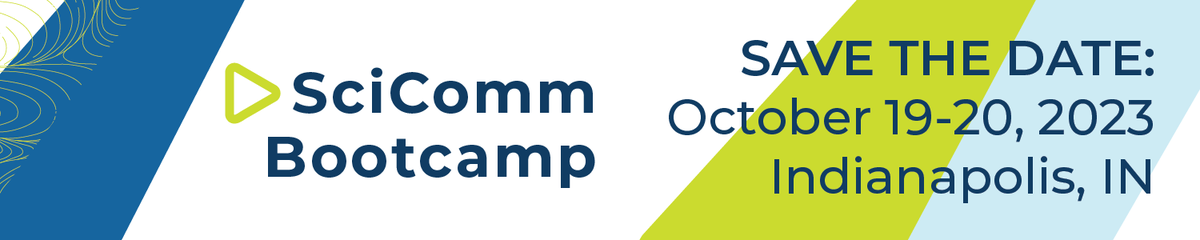 AnatomyOrg's tweet photo. SAVE THE DATE: SciComm Bootcamp will take place from October 19-20, 2023!! SCBC is a 3-day, hands-on professional development workshop in effective science communication strategies. @OrganJM @kristalongtin
Registration coming soon! https://t.co/f0pS5mWXlp
#AAA #SciCommBootcamp https://t.co/a9uNj7RHtr
