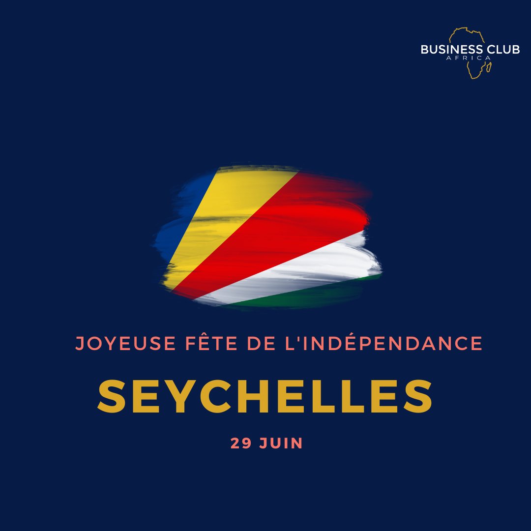 Joyeuse fête de l’indépendance aux Seychelles ! 
D’ailleurs, le gouvernement va bientôt introduire un label de produit "made in Seychelles", un outil de promotion de la marque et du marketing permettant à la nation insulaire de promouvoir les produits fabriqués localement.