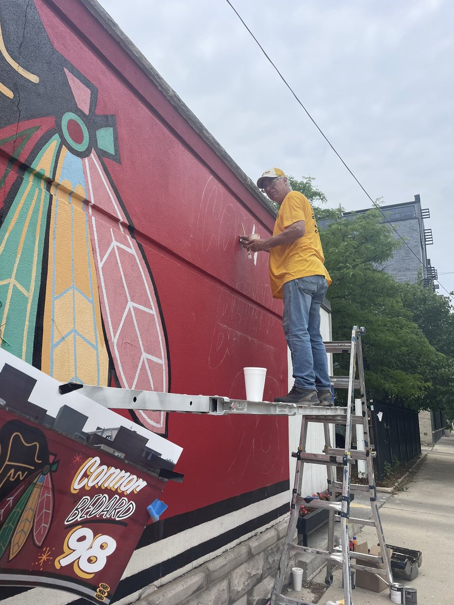Right Way Signs (@rightwaysigns) on Twitter photo At the Palace Grill today welcoming <a href="/_connorbedard/">Connor Bedard</a> to the <a href="/NHLBlackhawks/">Chicago Blackhawks</a> and Chicago. At the Palace Grill today welcoming <a href="/_connorbedard/">Connor Bedard</a> to the <a href="/NHLBlackhawks/">Chicago Blackhawks</a> and Chicago.