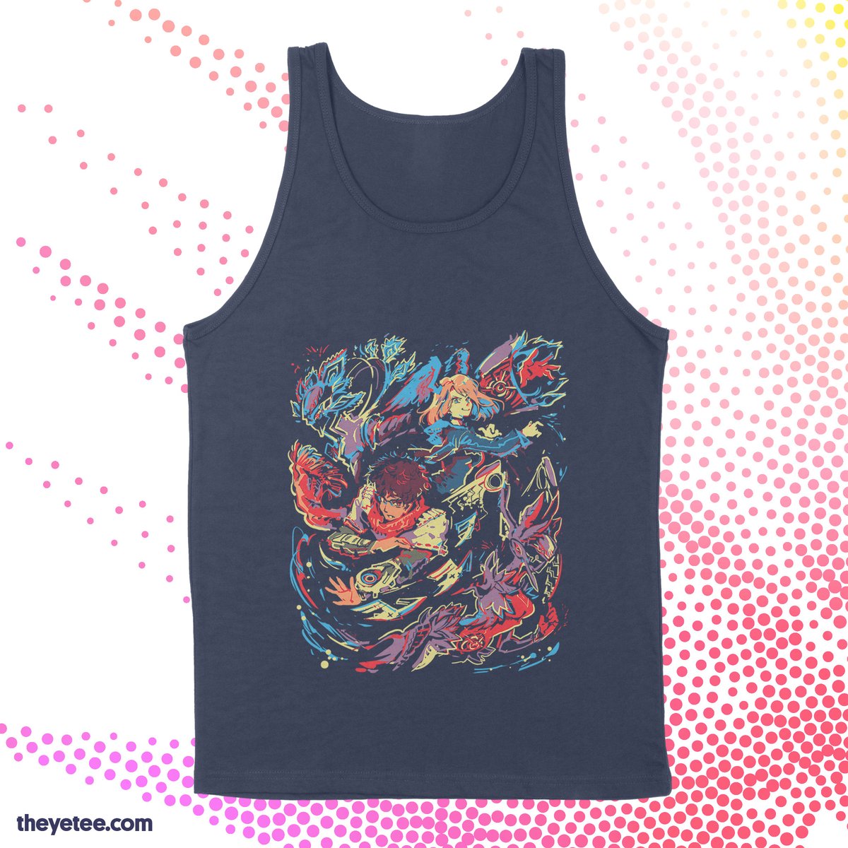 「The mecha that burns twice as bright bur」|The Yetee 🌈のイラスト
