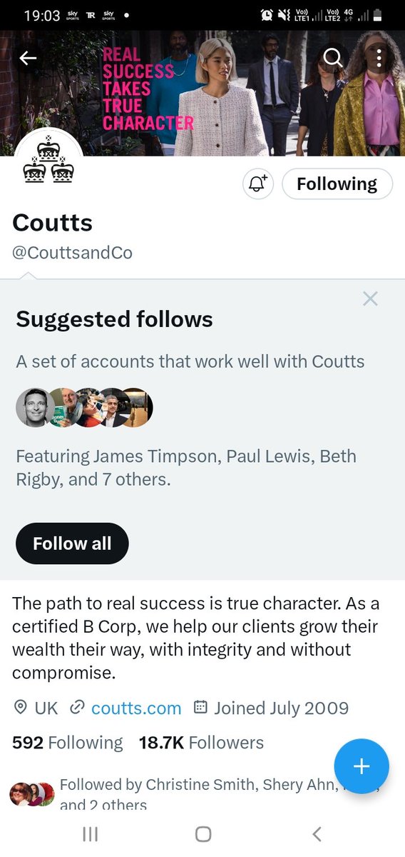 Hey Nigel , @Nigel_Farage ...are these the culprits ? ..@CouttsandCo have always kept their heads down with the General Public ..but we can soon change that ...