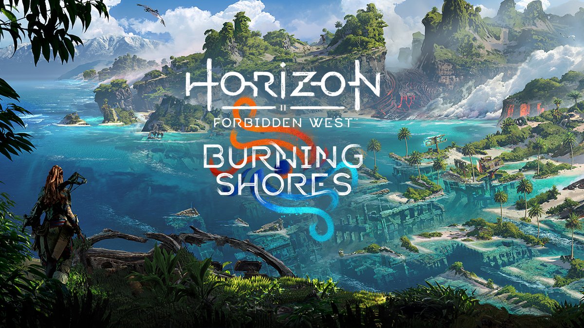 Guerrilla Horizon Forbidden West: Burning Shores Art Blast