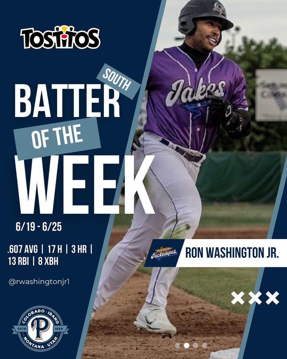 Pitt Baseball (@pitt_base) on Twitter photo 17 hits in one week ๐คฏ๐คฏ
Former Panther Ron Washington Jr. was named the Pioneer Leagueโs South Division Batter of the Week last week ๐๐
#H2P | <a href="/RWashingtonJr1/">Ronald Washington</a> 17 hits in one week ๐คฏ๐คฏ
Former Panther Ron Washington Jr. was named the Pioneer Leagueโs South Division Batter of the Week last week ๐๐
#H2P | <a href="/RWashingtonJr1/">Ronald Washington</a>