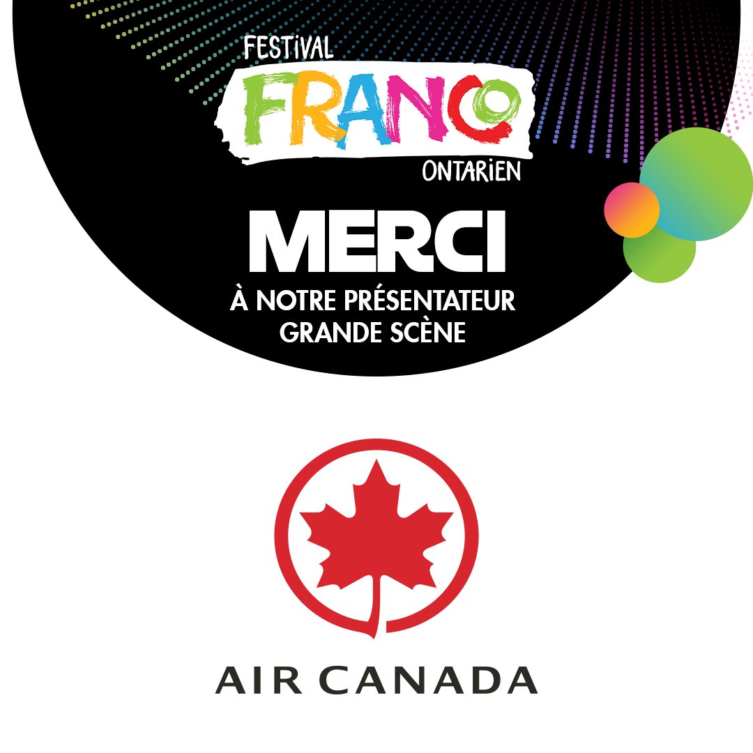 Merci encore à notre précieux partenaire Grande Scène, <a href="/AirCanada/">Air Canada</a>, sur laquelle tous nos artistes sont montés pour vous offrir des spectacles incroyables au cours de nos trois jours de festival ! ❤️