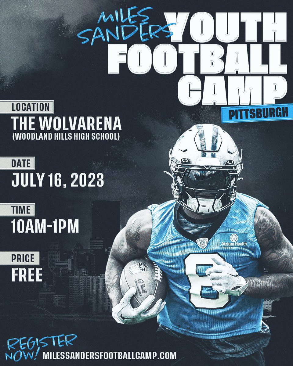 Western Pa. guys who make it to the NFL don’t forget where they came from. Here are a few upcoming camps and events some of the guys are putting on. Good on them! So cool to see! #WPIAL