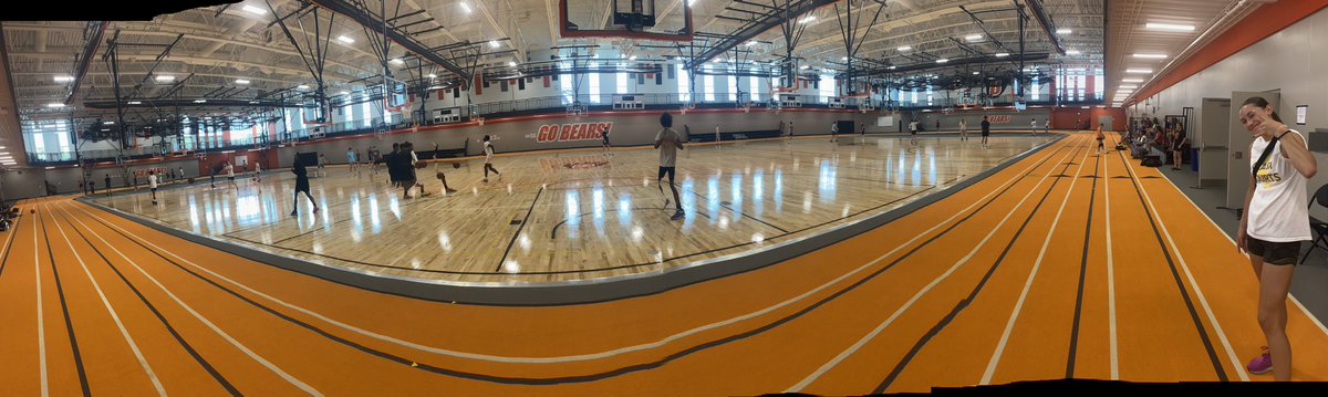 High school camp is rolling! #gobears