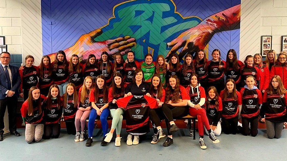 CLCreditUnion's tweet photo. We are delighted to sponsor St. Mary's Secondary School U14s jerseys this year through our Community Fund. They had an amazing season this year.👏
We hope the jerseys bring you some luck for next season😊

#CLCU #CommunityFund2023 #StMarysSecondarySchool https://t.co/3YuotSnjED