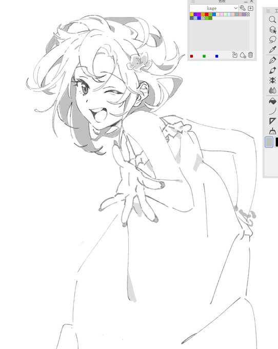 いつ描いた……?