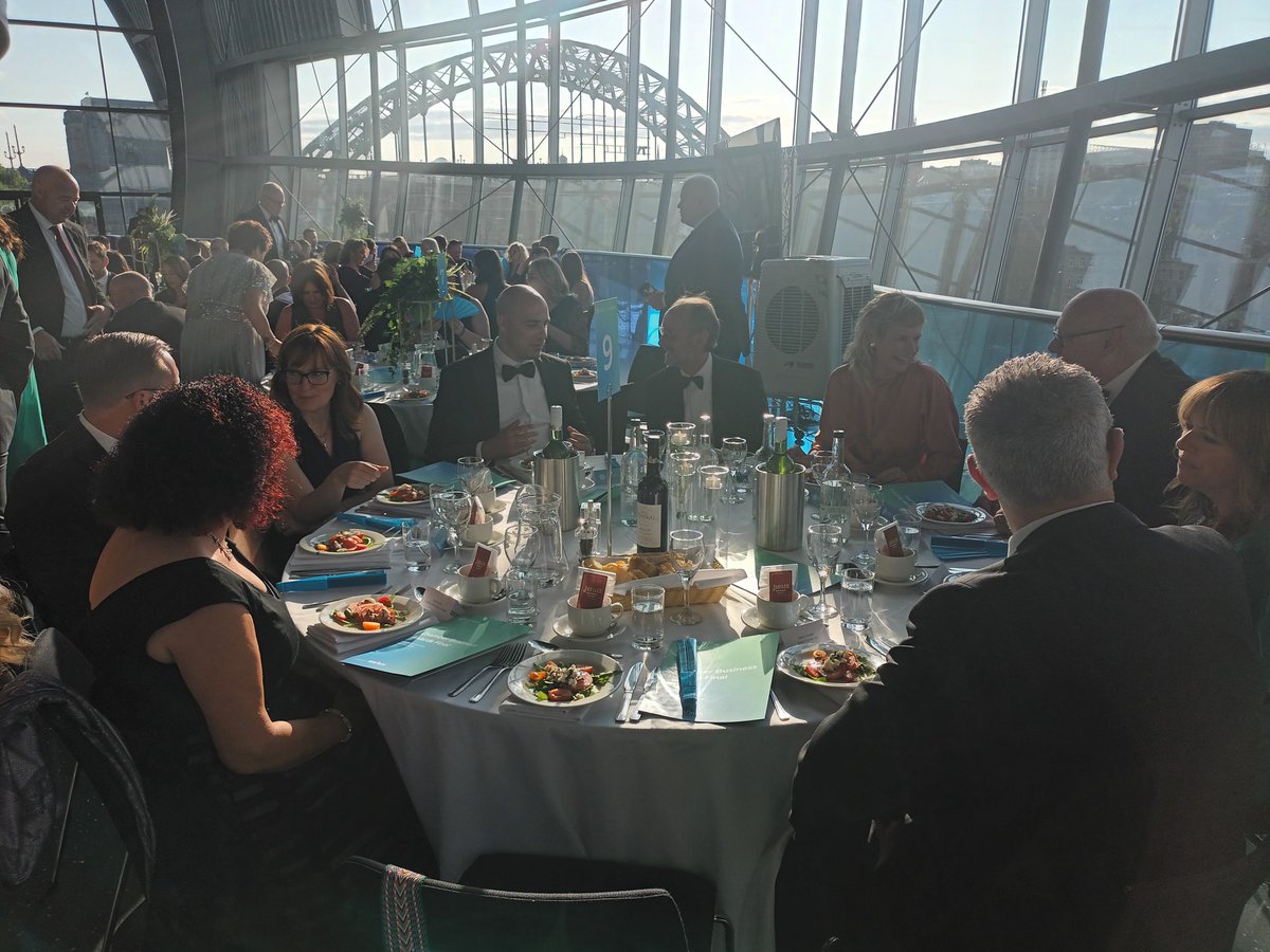 Loving @Sage_Gateshead for the @NEEChamber Business Awards 
Thanks to our guests for all their support over the years. And
 <a href="/NEEChamberAsh/">NEChamber Events</a> thanks for aircon! #NEEchamberevents