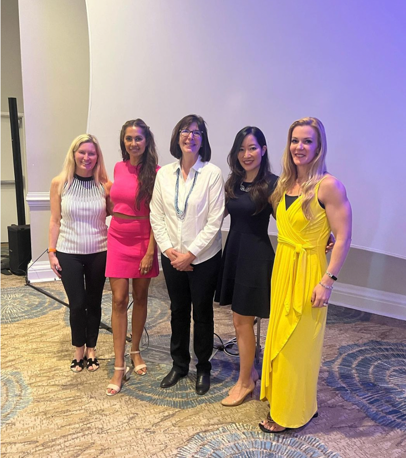 AAFPRS's tweet photo. #TBT Shared by AAFPRS president @DrKontis - Pleased to be one of this wonderful group of women who spoke at the Facial Plastic Surgery Meeting in the Cayman Islands. Fun and relaxing way to learn and make new friends! #AAFPRS #TheFaceExperts #womeninsurgery https://t.co/j1gL9sbN8F