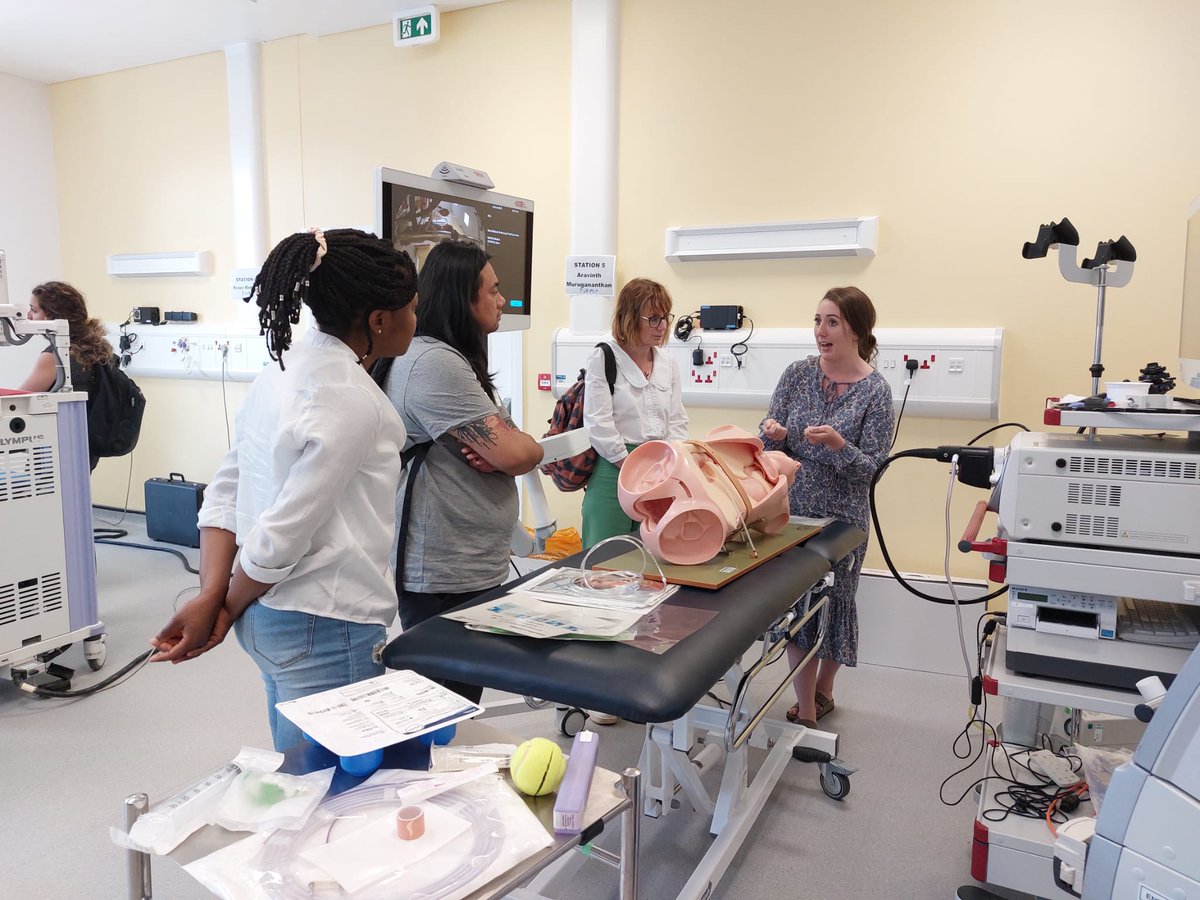 endoscopy_META's tweet photo. An amazing day of learning at our @NHSE_WTE  nurse upper GI haemostasis course. The confidence and skills of our nurse trainers in the region were fantastic to see. Great support from @PENTAXMedicalUK @STERISEndoscopy @Cookgastro @BSCEMEA_Endo. @BSGNurses @JAG_Endoscopy @BCUHELS https://t.co/t0OivEiWt6