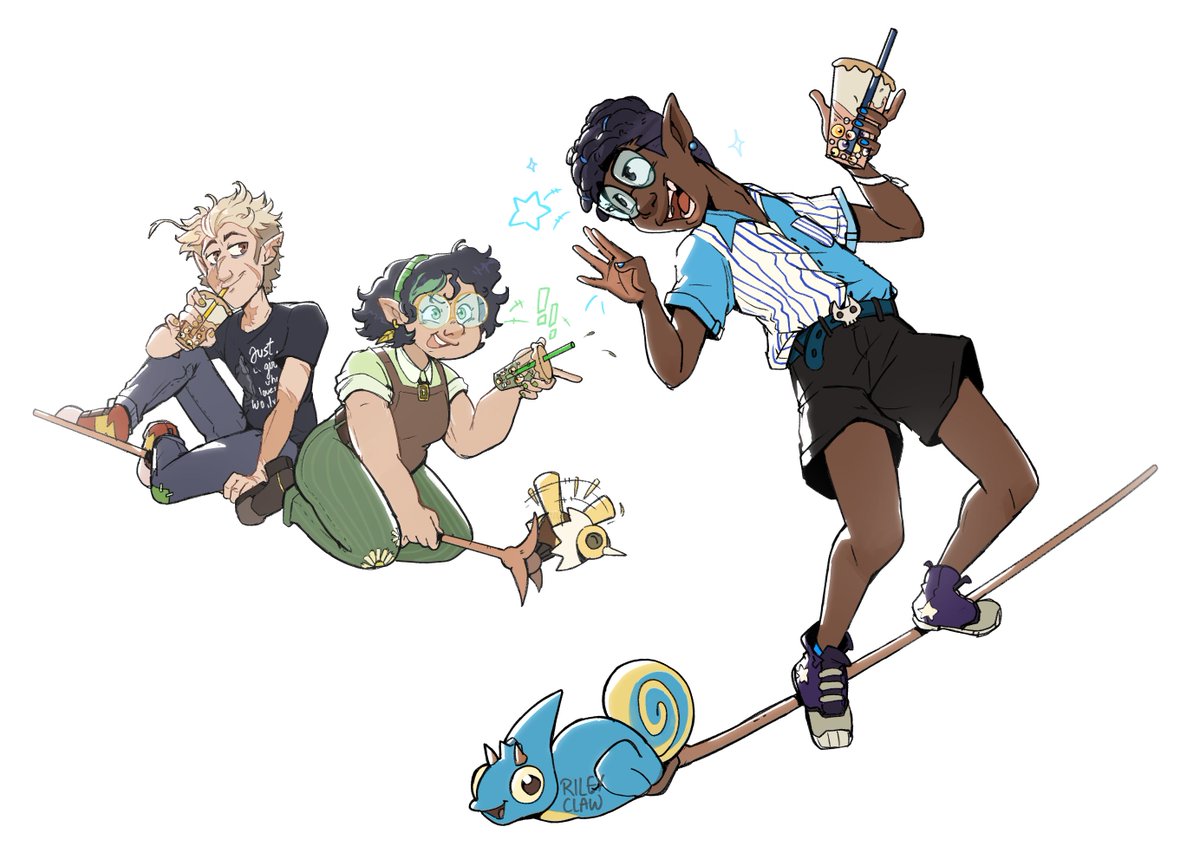 rileyclaws's tweet photo. top ten   gooby woobies

Im late for day 3 of #GusWeek2023 : friendship ! emerald trio.... always in my heart https://t.co/vDGziGXOlZ