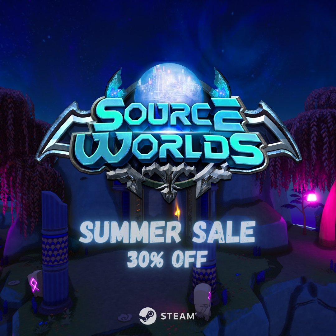 The Summer Sale on Steam starts today! We have a special 30% discount for you until July 13.

Get SourceWorlds and enjoy the world of the architect!

Cheers
TideOver Studios
#indiegame #gamedev #indiegamedev #indiedev #gaming