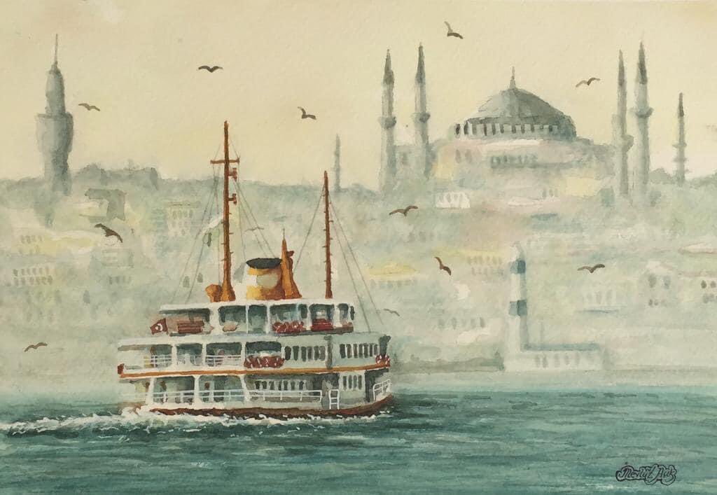 Suluboya İstanbul Çalışmam 🛳
“Vapur Geçerken”
25x35 cm 300 gr/m2 Kağıt
x.com/mevlutacikk
Eserle İlgilenirseniz Mesaj Atabilirsiniz.

#watercolor #art #artist #artwork #suluboya #istanbul